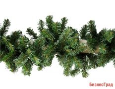 Гирлянда РОЖДЕСТВЕНСКАЯ 13 темно-зеленая 2,7 м, MOROZCO