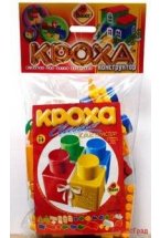 Конструктор "Кроха", 52 элемента