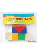 Деревянная игрушка. Развивающий набор "12 треугольников"