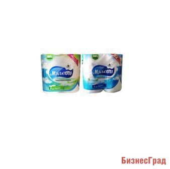 Мягкофф 2 сл 4 шт туалетная бумага