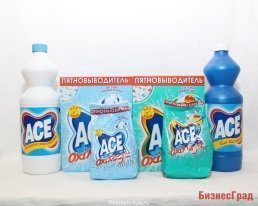 Ас (Ace) отбеливатель и пятновыводитель 500 гр био+кислород пятновыводитель усилитель стирального порошка для цветного белья