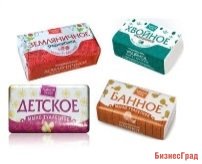 Мыло Казань в бумажной упаковке в ассортименте 180 г