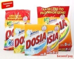 Дося (Dosia) стиральный порошок 440 гр автомат КОЛОР