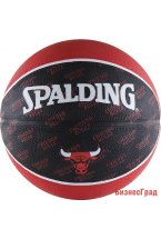 Мяч баскетбольный "SPALDING Chicago Bulls" резина