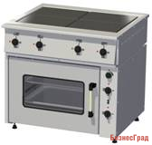 Четыре конфорки, с жарочным шкафом