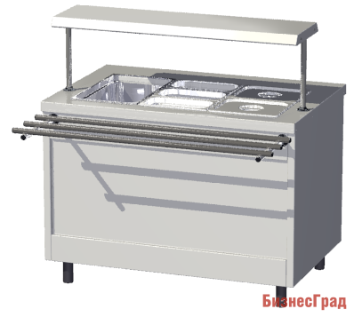 Мармит вторых блюд без набора гастроёмкостей