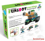 Роботы-конструкторы MRT exciting (HUNA Fun & Bot 3 - 10 роботов + пульт)