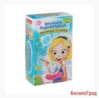 Французские опыты науки с Буки "Весёлая лаборатория мыльных пузырей"