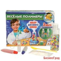 Набор для творчества "Опыты. Весёлые полимеры"