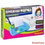 Французские опыты "Науки с Буки. Бумажная фабрика", арт. EK-JD014