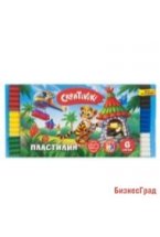 Пластилин "Creativiki", 6 цветов