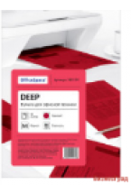 Бумага цветная "OfficeSpace deep", А4, 50 листов, красная
