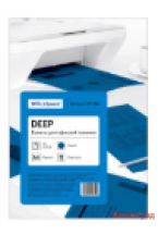 Бумага цветная "OfficeSpace deep", А4, 50 листов, синяя