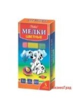 Мелки цветные "Далматинцы", 3 цвета