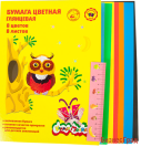 Бумага цветная "Каляка-Маляка", А4, 8 цветов, 8 листов
