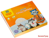 Пластилин "Енот на Аляске", 10 цветов, со стеком