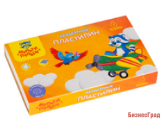 Пластилин "Енот в небе", 6 цветов, 102 г