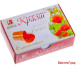 Краски акриловые, флуоресцентные