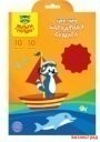 Бархатная бумага, A5, 10 листов, 10 цветов
