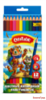 Карандаши цветные "Creativiki", шестигранные, 12 цветов