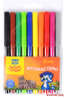 Фломастеры "Енот в Италии", 10 цветов