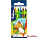 Мелки пластиковые "Волшебный дворец", 6 цветов