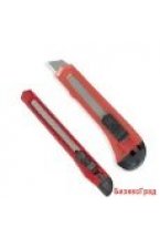 Набор канцелярских ножей "Attache", 9 мм, 18 мм, с фиксатором, цвет красный