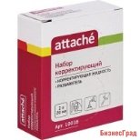 Набор: корректирующая жидкость "Attache", быстросохнущая, 20 мл + разбавитель