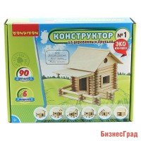 Конструктор из деревянных брусьев №1