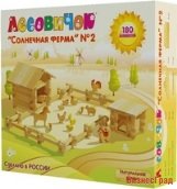 Конструктор «Солнечная ферма» №2, 180 деталей