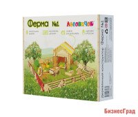 Конструктор "Ферма № 1", 105 штук