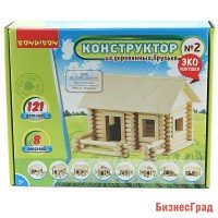 Конструктор из деревянных брусьев №2