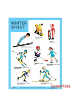 Плакаты (англ). Winter Sport (Зимние виды спорта)