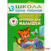 ШСГ Четвертый год обучения. Прописи для малышей