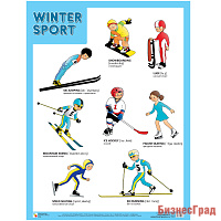 Плакаты (англ). Winter Sport (Зимние виды спорта)