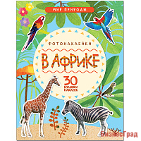 Мир природы. Фотонаклейки. В Африке