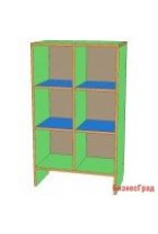 Шкаф для горшков на 6 мест (вертикальный-цвет)