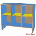 Шкаф для горшков на 6 мест (горизонтальный-цвет)