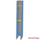 Шкаф для полотенец 2-х ярусный 1-но секционный напольный (цвет)