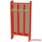 Шкаф для полотенец 3-х секционный напольный (цвет)