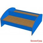 Кровать детская одноярусная двухместная