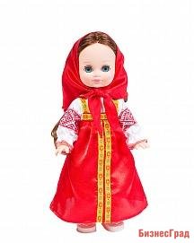 Элла Весна в русском костюме со звуковым устройством