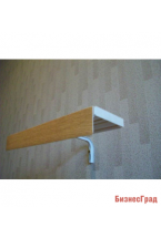 КАРНИЗ ПЛАСТИКОВЫЙ ПРЯМОЙ ДЛ.1.75М