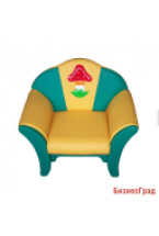 "Ракушка" с аппликацией" детское кресло
